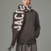 The Jacquemus scarf Fringe logo scarf The Jacquemus scarf Fringe logo scarf
