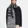 The Jacquemus scarf Fringe logo scarf The Jacquemus scarf Fringe logo scarf