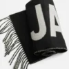 The Jacquemus scarf Fringe logo scarf The Jacquemus scarf Fringe logo scarf