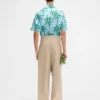 The Jean shirt Palm Trees Star printed short-sleeved shirt The Jean shirt Palm Trees Star printed short-sleeved shirt