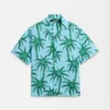 The Jean shirt Palm Trees Star printed short-sleeved shirt The Jean shirt Palm Trees Star printed short-sleeved shirt