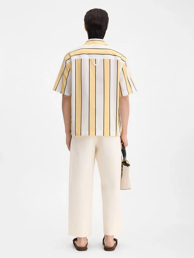 The Jean shirt Striped bowling shirt The Jean shirt Striped bowling shirt