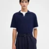 The knit polo shirt Knit polo