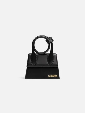 The knot Chiquito Coiled leather handbag