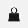 The knot Chiquito Coiled leather handbag