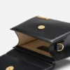 The knot Chiquito Coiled leather handbag