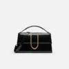 The large Bambino Cross-body metal flap bag The large Bambino Cross-body metal flap bag