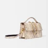 The large Bambino Cross-body metal flap bag The large Bambino Cross-body metal flap bag