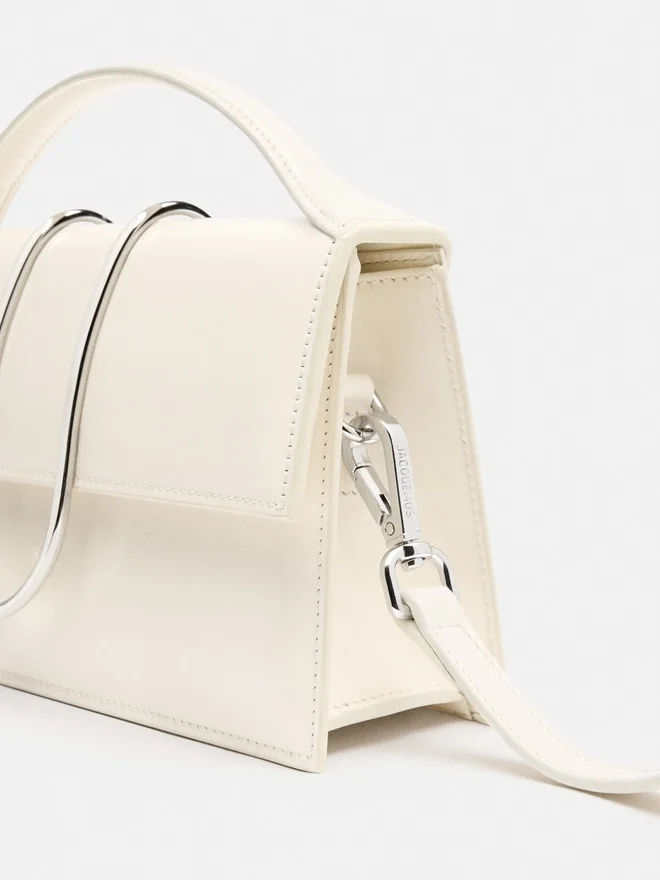 The large Bambino Cross-body metal flap bag The large Bambino Cross-body metal flap bag