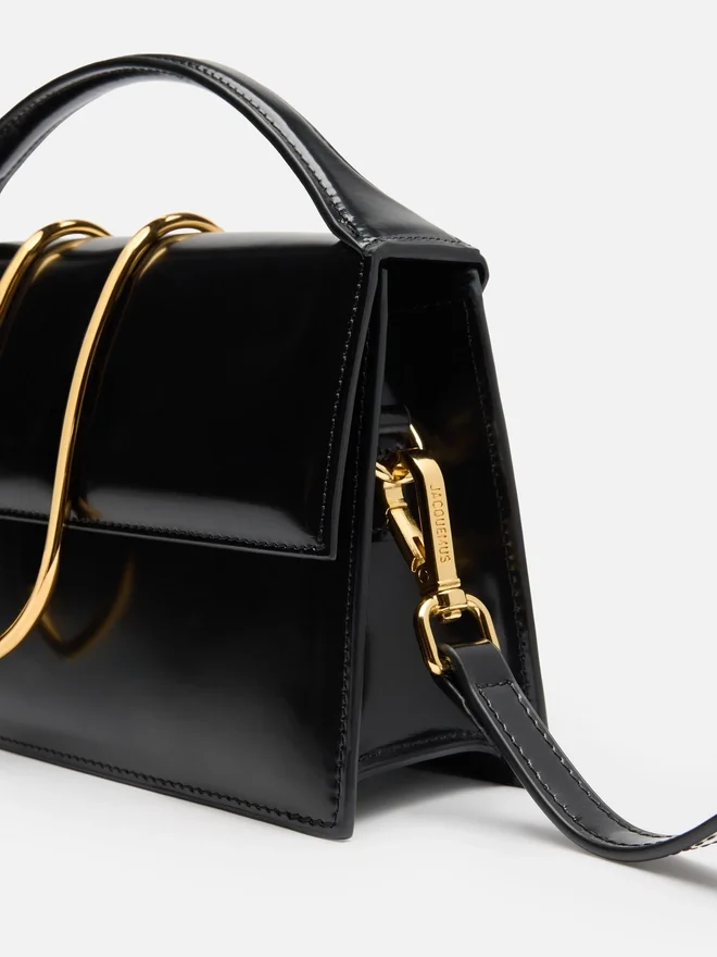The large Bambino Cross-body metal flap bag The large Bambino Cross-body metal flap bag
