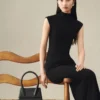 The large Chiquito Large leather handbag