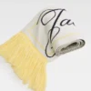 The Liga scarf Knitted 50’s logo scarf