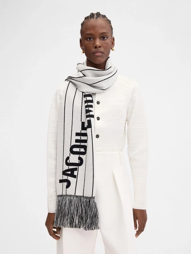 The Liga scarf Striped knit scarf The Liga scarf Striped knit scarf