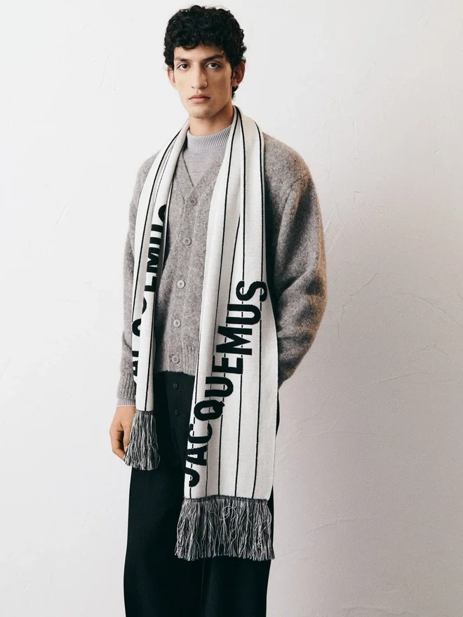 The Liga scarf Striped knit scarf The Liga scarf Striped knit scarf