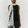 The Liga scarf Striped knit scarf The Liga scarf Striped knit scarf