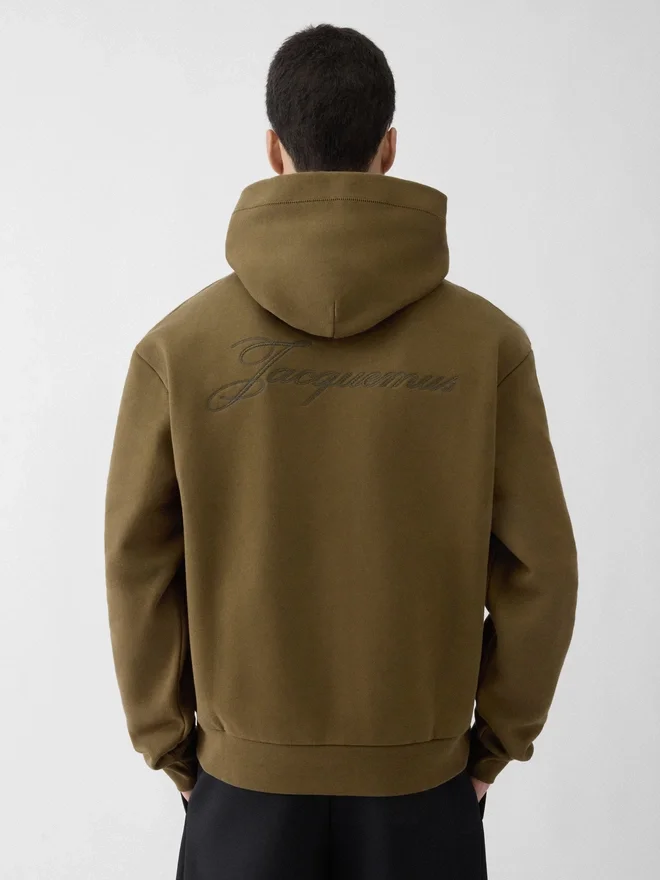 The Logo hoodie Hoodie with embroidered logos The Logo hoodie Hoodie with embroidered logos