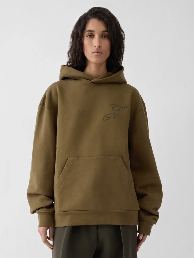 The Logo hoodie Hoodie with embroidered logos The Logo hoodie Hoodie with embroidered logos