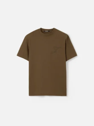 The Logo t-shirt Short-sleeve t-shirt with embroidered logos