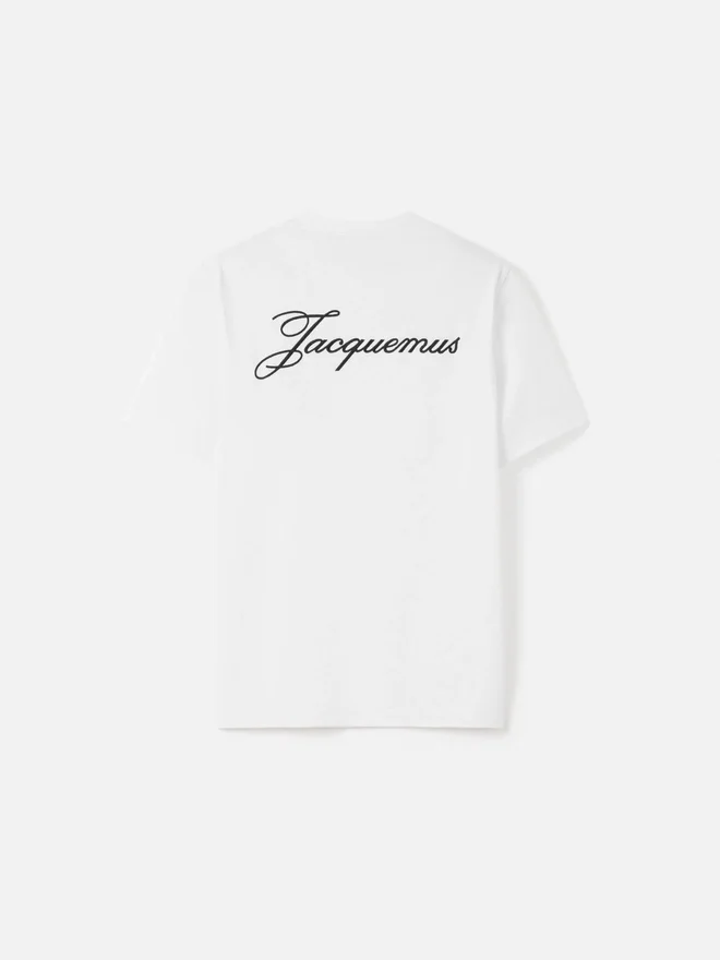 The Logo t-shirt Short-sleeve t-shirt with embroidered logos The Logo t-shirt Short-sleeve t-shirt with embroidered logos