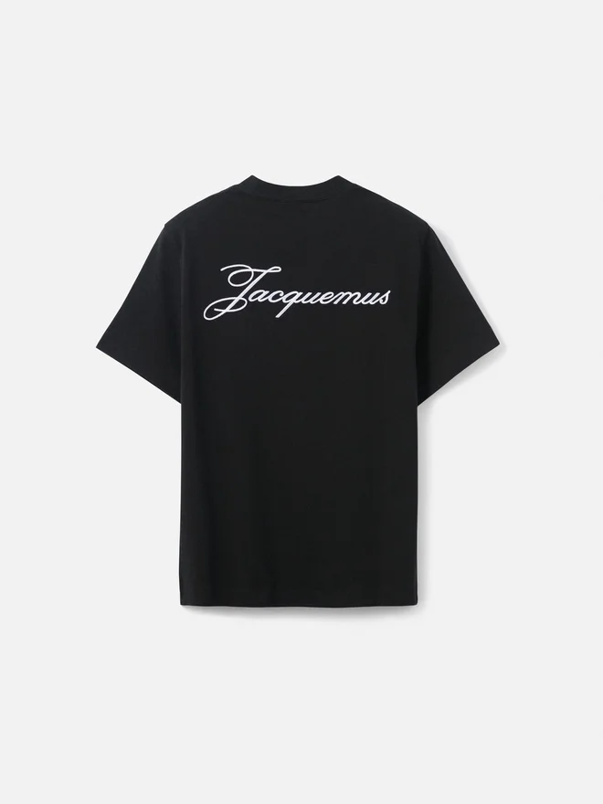 The Logo t-shirt Short-sleeve t-shirt with embroidered logos The Logo t-shirt Short-sleeve t-shirt with embroidered logos