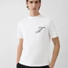 The Logo t-shirt Short-sleeve t-shirt with embroidered logos The Logo t-shirt Short-sleeve t-shirt with embroidered logos