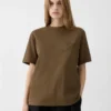 The Logo t-shirt Short-sleeve t-shirt with embroidered logos The Logo t-shirt Short-sleeve t-shirt with embroidered logos