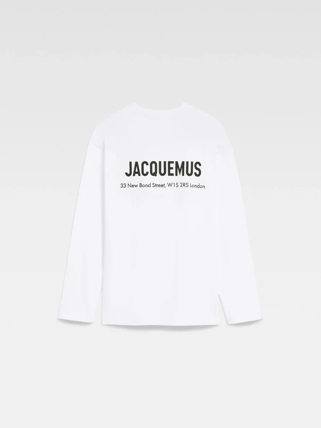 The London address long-sleeve t-shirt Long sleeve t-shirt with printed address and logo – sold exclusively online and in our London store The London address long-sleeve t-shirt Long sleeve t-shirt with printed address and logo – sold exclusively online and in our London store
