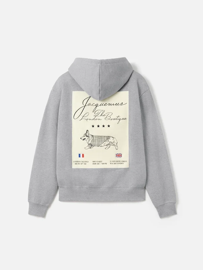 The London Corgi hoodie Logo hoodie – exclusively sold online and in our London boutique The London Corgi hoodie Logo hoodie – exclusively sold online and in our London boutique