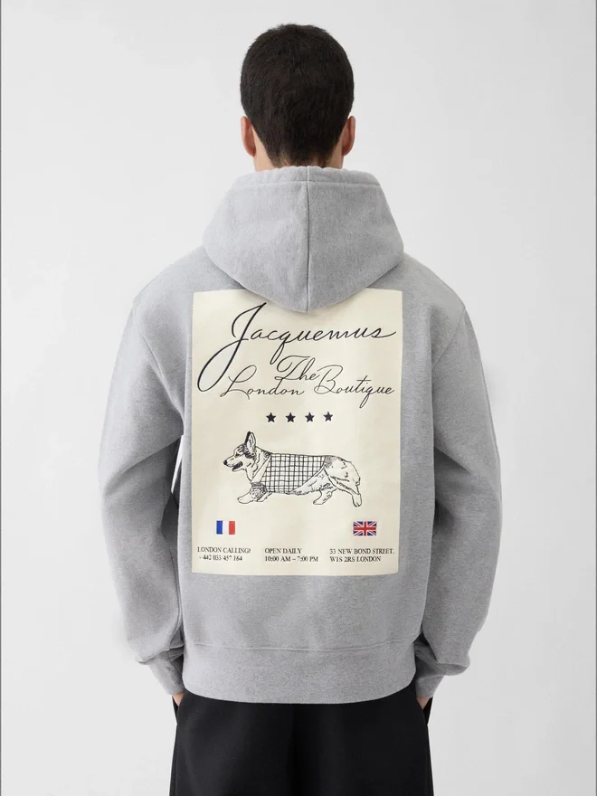 The London Corgi hoodie Logo hoodie – exclusively sold online and in our London boutique The London Corgi hoodie Logo hoodie – exclusively sold online and in our London boutique