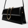 The long Bambino Long metal flap bag The long Bambino Long metal flap bag