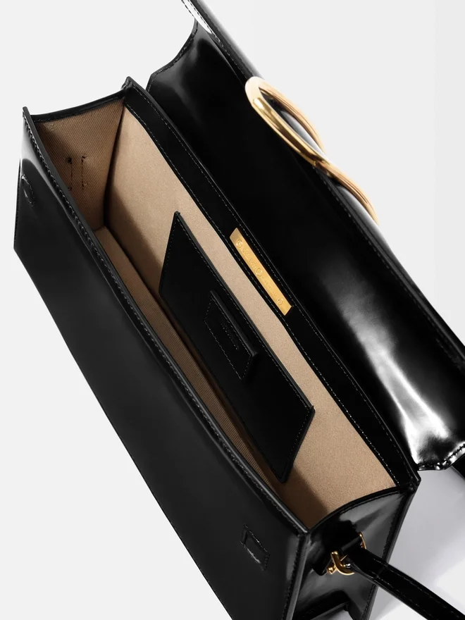 The long Bambino Long metal flap bag The long Bambino Long metal flap bag