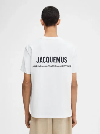 The Los Angeles address t-shirt Short-sleeved t-shirt with printed address and logo – sold exclusively online and in our Los Angeles store The Los Angeles address t-shirt Short-sleeved t-shirt with printed address and logo – sold exclusively online and in our Los Angeles store