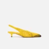 The low Cubisto Banane Woven banana sling-backs The low Cubisto Banane Woven banana sling-backs