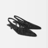 The low Cubisto Banane Woven banana sling-backs The low Cubisto Banane Woven banana sling-backs
