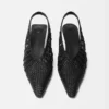 The low Cubisto Banane Woven banana sling-backs The low Cubisto Banane Woven banana sling-backs