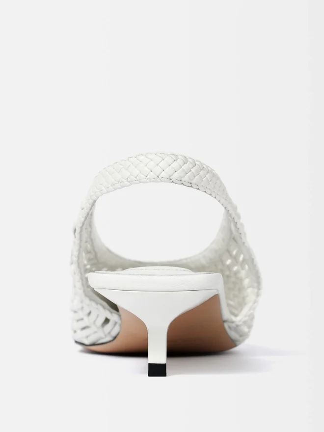 The low Cubisto Banane Woven banana sling-backs The low Cubisto Banane Woven banana sling-backs