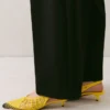 The low Cubisto Banane Woven banana sling-backs The low Cubisto Banane Woven banana sling-backs