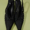 The low Cubisto Banane Woven banana sling-backs The low Cubisto Banane Woven banana sling-backs