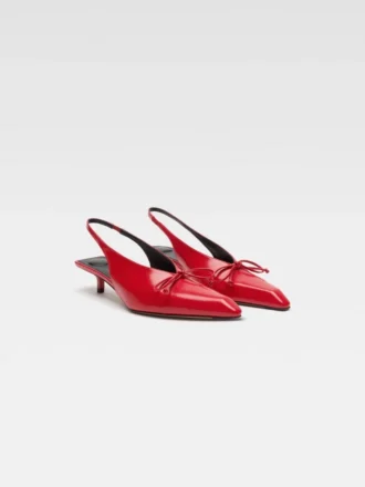 The low Cubisto slingbacks Sling-back kitten heels