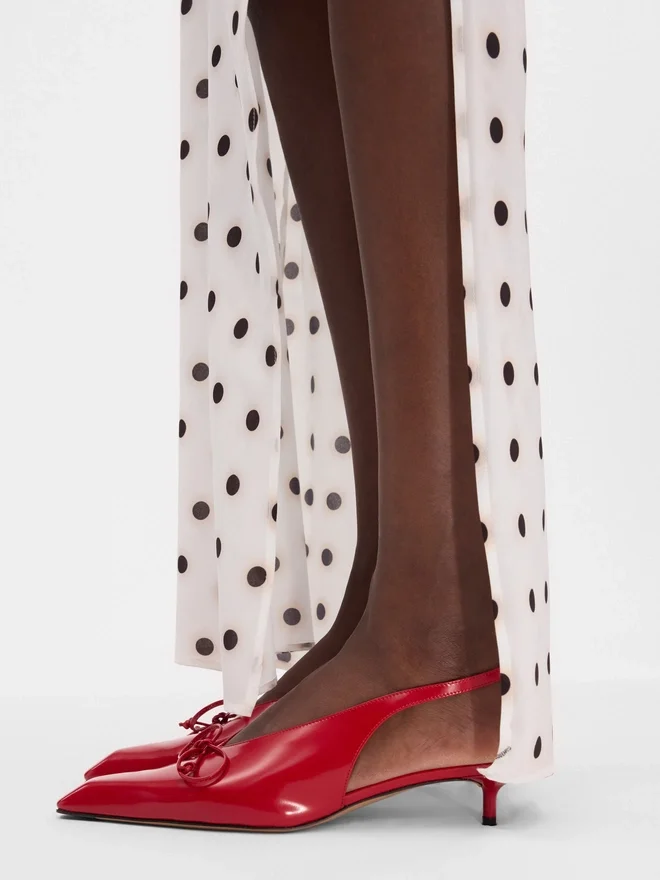 The low Cubisto slingbacks Sling-back kitten heels The low Cubisto slingbacks Sling-back kitten heels