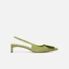 The low Duelo slingbacks Circle square kitten heels The low Duelo slingbacks Circle square kitten heels
