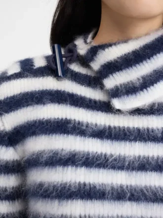 The Marina sweater Striped mohair jumper The Marina sweater Striped mohair jumper