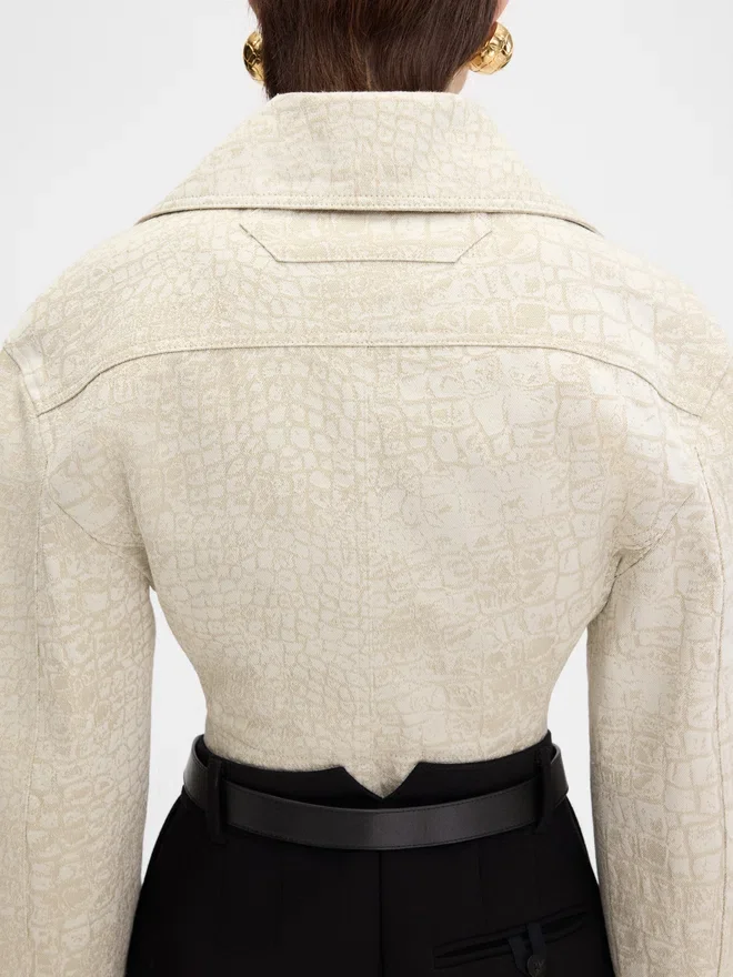 The Marino de-Nîmes denim jacket Cropped denim jacket The Marino de-Nîmes denim jacket Cropped denim jacket