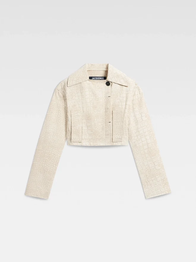 The Marino de-Nîmes denim jacket Cropped denim jacket The Marino de-Nîmes denim jacket Cropped denim jacket