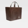 The Marino horizontal shopper bag Soft leather tote bag