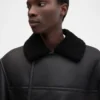 The Marino jacket Short shearling pea coat The Marino jacket Short shearling pea coat