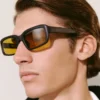The Marino sunglasses Matte rectangular sunglasses The Marino sunglasses Matte rectangular sunglasses