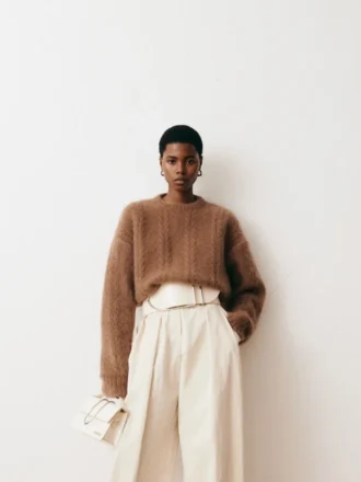 The maxi Bambino belt Wide belt with Bambino signature buckle