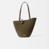 The medium Bambola Medium asymmetric bucket bag