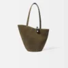The medium Bambola Medium asymmetric bucket bag